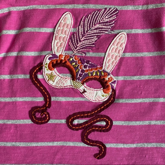 Hatley Long Sleeve T-Shirts Tees Horse and Thespian Mardi Gras Mask - Picture 5 of 11